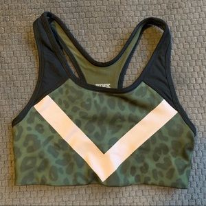 NWT PINK Victoria’s Secret Leopard Sports Bra